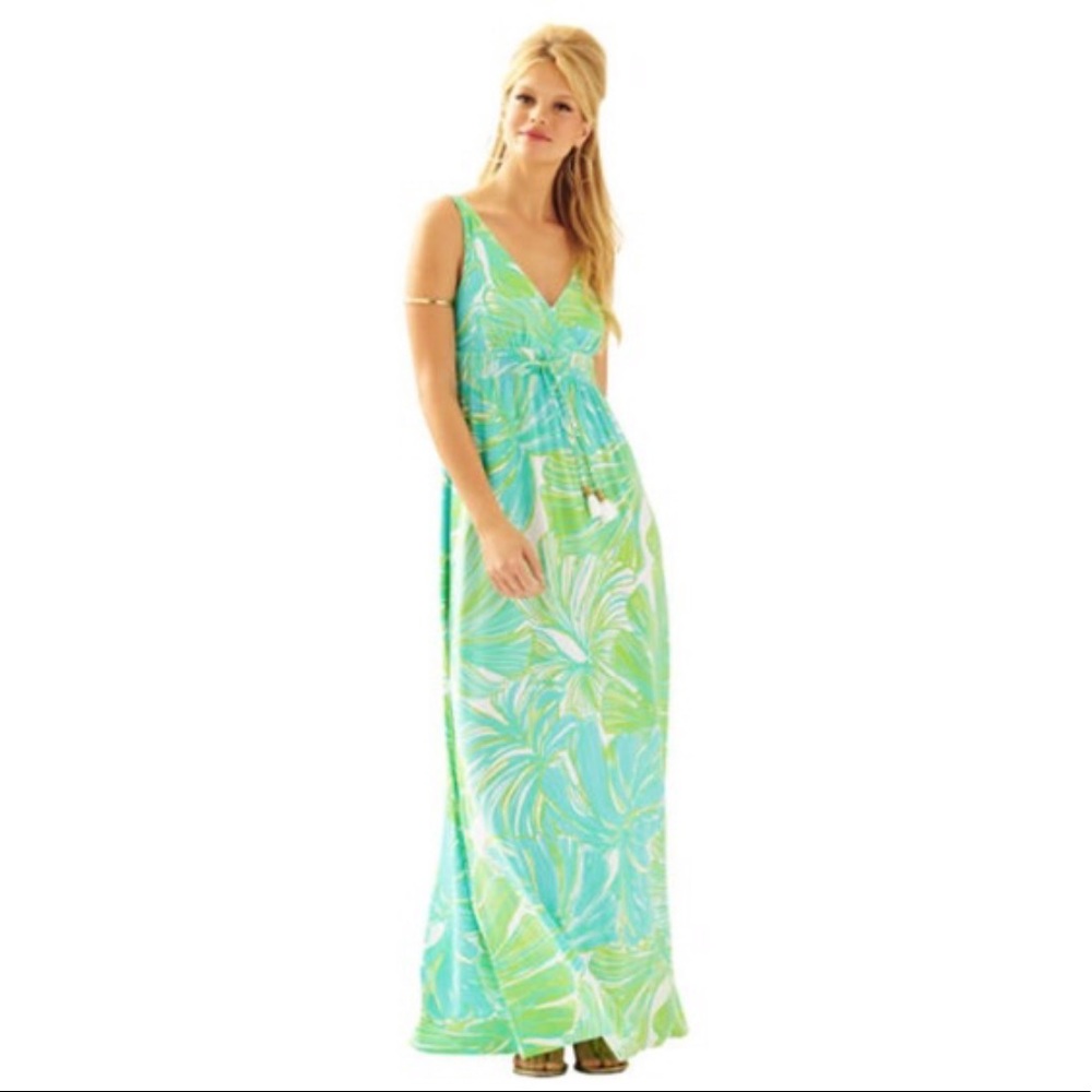 Lilly Pulitzer Isla Maxi Dress Size 6